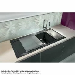 Systemceram Einbauspüle KeraDomo MERA 100 F Becken Links Flächenbündig -SPUELENPROFI Verkäufe systemceram einbauspuele keradomo mera 100 f becken links flaechenbuendig2