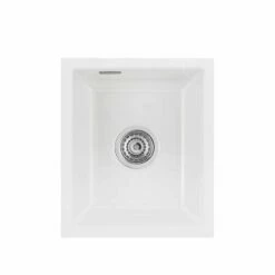 Systemceram Einbauspüle KeraDomo Mera 39 F/o Flächenbündig Einbaubar