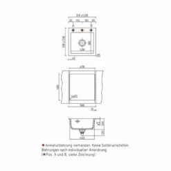 Systemceram Einbauspüle KeraDomo MERA 51 -SPUELENPROFI Verkäufe systemceram einbauspuele keradomo mera 513