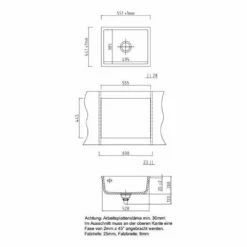 Systemceram Einbauspüle KeraDomo Mera 57 F/o Flächenbündig Einbaubar -SPUELENPROFI Verkäufe systemceram einbauspuele keradomo mera 57 f o flaechenbuendig einbaubar3