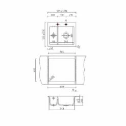 Systemceram Einbauspüle KeraDomo MERA 60 8 Systemceram Einbauspüle KeraDomo MERA 60 -SPUELENPROFI Verkäufe systemceram einbauspuele keradomo mera 603