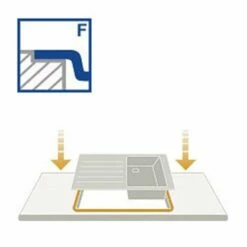 Systemceram Einbauspüle KeraDomo MERA 70 F Becken Rechts Flächenbündig -SPUELENPROFI Verkäufe systemceram einbauspuele keradomo mera 70 f becken rechts flaechenbuendig3
