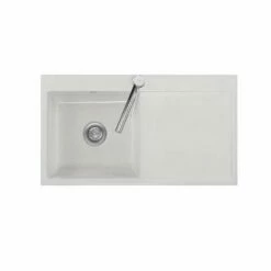 Systemceram Einbauspüle KeraDomo MERA 90 Becken Links