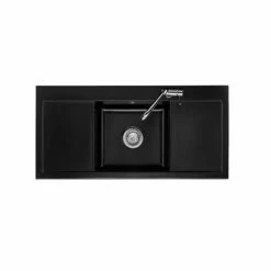 Systemceram Einbauspüle KeraDomo MERA MIDDLE F Flächenbündig Einbaubar