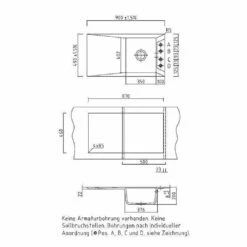Systemceram Einbauspüle KeraDomo SIRO 90 -SPUELENPROFI Verkäufe systemceram einbauspuele keradomo siro 903