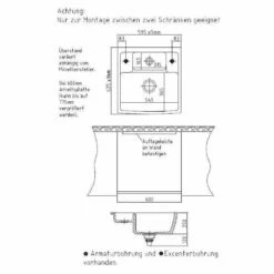 Systemceram Spülmodul KeraDomo CENTRA 60 (für 60 Bis 75 Cm Arbeitsplattentiefe) -SPUELENPROFI Verkäufe systemceram spuelmodul keradomo centra 60 fuer 60 bis 75 cm arbeitsplattentiefe3