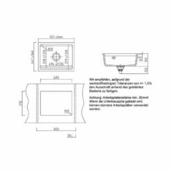 Systemceram Unterbauspüle KeraDomo Kara 50 U/g (mit Geschliffener Oberseite) -SPUELENPROFI Verkäufe systemceram unterbauspuele keradomo kara 50 u g mit geschliffener oberseite3