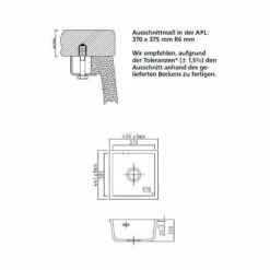 Systemceram Unterbauspüle KeraDomo MERA 40 U -SPUELENPROFI Verkäufe systemceram unterbauspuele keradomo mera 40 u3