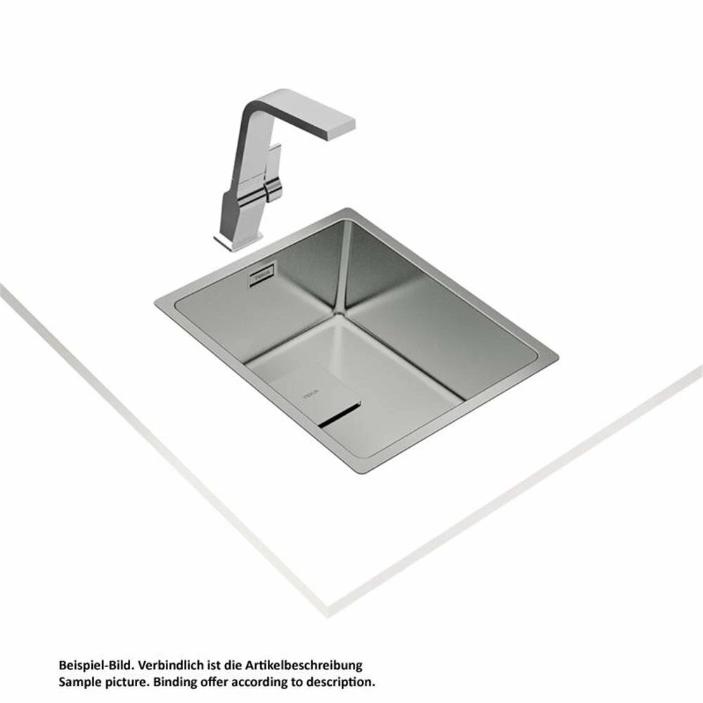 Teka Einbaubecken FLEXLINEA RS15 34.40 Edelstahl 4 Teka Einbaubecken FLEXLINEA RS15 34.40 Edelstahl – Bild 2