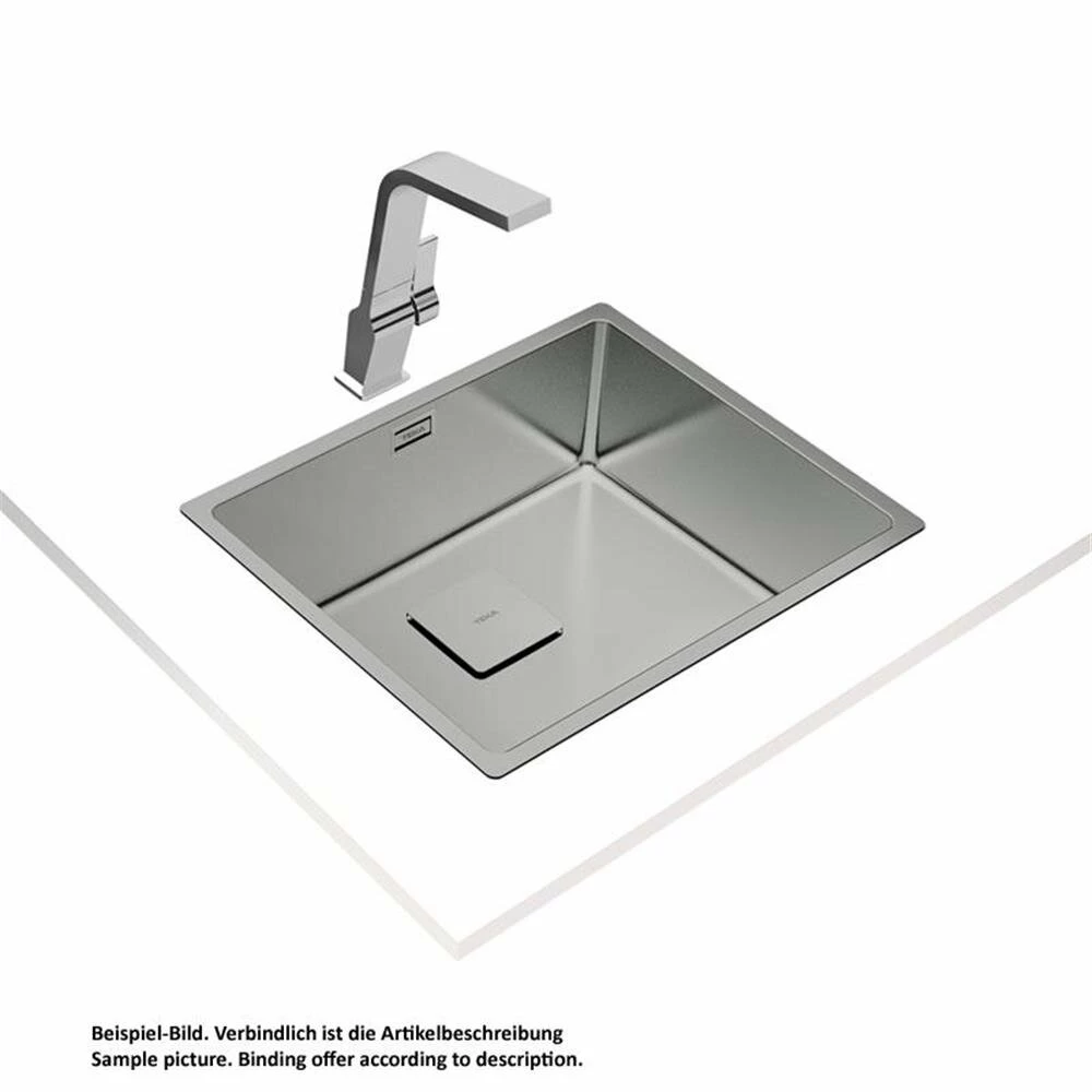 Teka Einbaubecken FLEXLINEA RS15 50.40 Edelstahl 4 Teka Einbaubecken FLEXLINEA RS15 50.40 Edelstahl – Bild 2