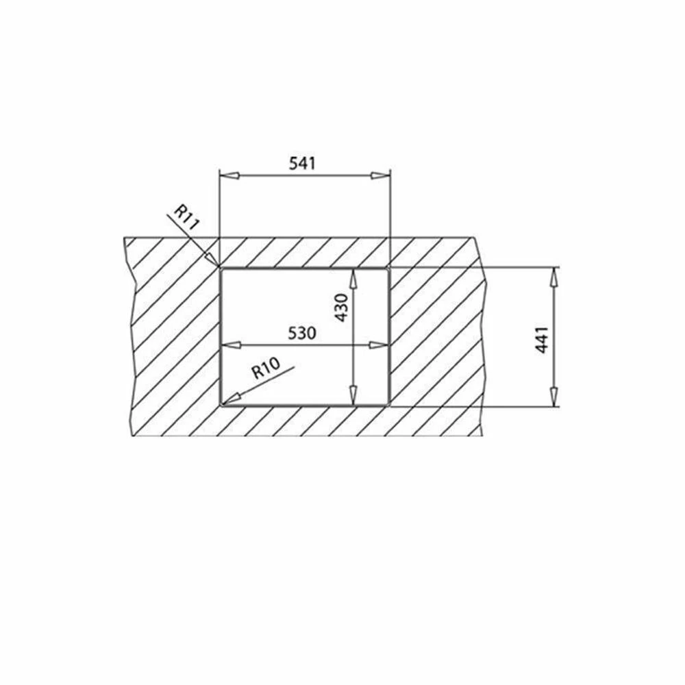 Teka Einbaubecken FLEXLINEA RS15 50.40 Edelstahl 8 Teka Einbaubecken FLEXLINEA RS15 50.40 Edelstahl – Bild 6