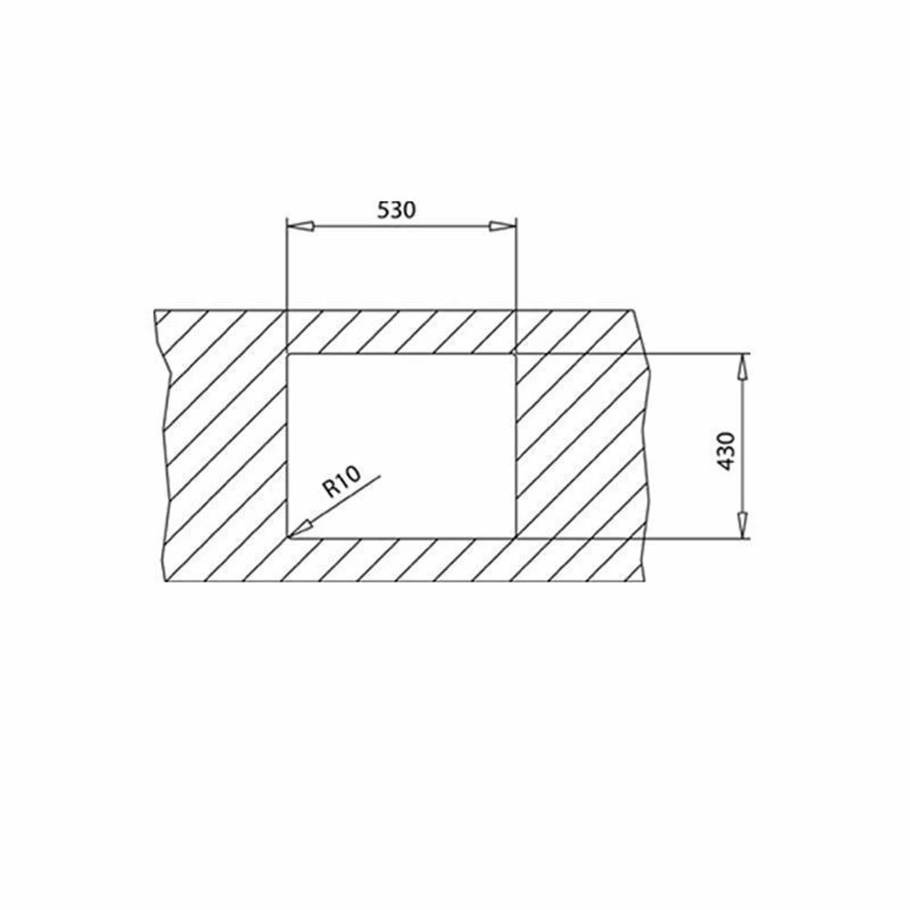 Teka Einbaubecken FLEXLINEA RS15 50.40 PVD Oberfläche 6 Teka Einbaubecken FLEXLINEA RS15 50.40 PVD Oberfläche – Bild 4