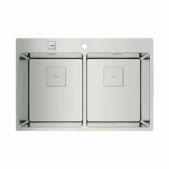 Teka Einbaubecken FORLINEA RS15 2B 740 AUTO Edelstahl