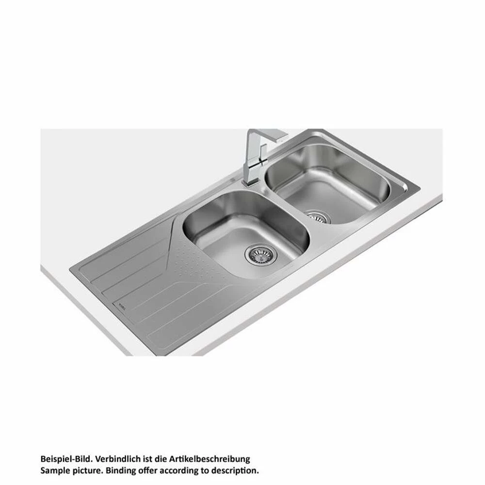 Teka Einbauspüle UNIVERSE 80 T-XP 2B 1D Edelstahl 4 Teka Einbauspüle UNIVERSE 80 T-XP 2B 1D Edelstahl – Bild 2