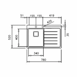 Teka Einbauspüle ZENIT RS15 1B 1D 78 AUTO Edelstahl 9 Teka Einbauspüle ZENIT RS15 1B 1D 78 AUTO Edelstahl -SPUELENPROFI Verkäufe teka einbauspuele zenit rs15 1b 1d 78 auto edelstahl3