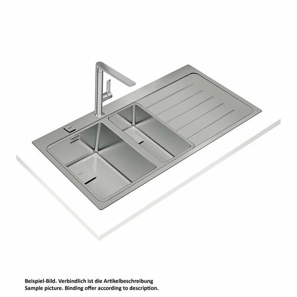 Teka Einbauspüle ZENIT RS15 1½B 1D AUTO Edelstahl 4 Teka Einbauspüle ZENIT RS15 1½B 1D AUTO Edelstahl – Bild 2