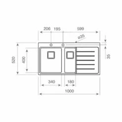 Teka Einbauspüle ZENIT RS15 1½B 1D AUTO Edelstahl 9 Teka Einbauspüle ZENIT RS15 1½B 1D AUTO Edelstahl -SPUELENPROFI Verkäufe teka einbauspuele zenit rs15 1b 1d auto edelstahl3
