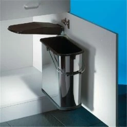 Wesco Vario 4, Abfallsammler Für Schwenktechnik, Edelstahl