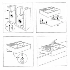 Villeroy & Boch Befestigungssatz Für Wandmontage -SPUELENPROFI Verkäufe villeroy boch befestigungssatz fuer wandmontage2