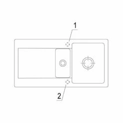 Villeroy & Boch Einbauspüle Siluet 60 R Flat Flächenbündig -SPUELENPROFI Verkäufe villeroy boch einbauspuele siluet 60 r flat flaechenbuendig4