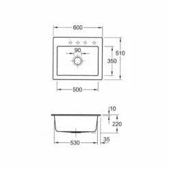 Villeroy & Boch Einbauspüle Subway 60 S -SPUELENPROFI Verkäufe villeroy boch einbauspuele subway 60 s3