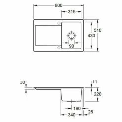 Villeroy & Boch Siluet 45 9 Villeroy & Boch Siluet 45 -SPUELENPROFI Verkäufe villeroy boch siluet 453