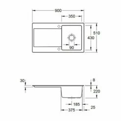 Villeroy & Boch Siluet 50 9 Villeroy & Boch Siluet 50 -SPUELENPROFI Verkäufe villeroy boch siluet 503