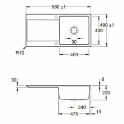 Villeroy & Boch Siluet 60 Flat 9 Villeroy & Boch Siluet 60 Flat -SPUELENPROFI Verkäufe villeroy boch siluet 60 flat3