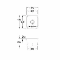 Villeroy & Boch Unterbauspüle Cisterna 45 9 Villeroy & Boch Unterbauspüle Cisterna 45 -SPUELENPROFI Verkäufe villeroy boch unterbauspuele cisterna 453