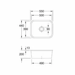 Villeroy & Boch Unterbauspüle Cisterna 60C Mit Handbetätigung Classicline I4 Graphit 11 Villeroy & Boch Unterbauspüle Cisterna 60C Mit Handbetätigung Classicline I4 Graphit -SPUELENPROFI Verkäufe villeroy boch unterbauspuele cisterna 60c mit handbetaetigung classicline i4 graphit4