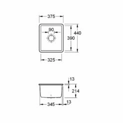 Villeroy & Boch Unterbauspüle Subway 45 SU 9 Villeroy & Boch Unterbauspüle Subway 45 SU -SPUELENPROFI Verkäufe villeroy boch unterbauspuele subway 45 su3