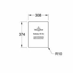 Villeroy & Boch Unterbauspüle Subway 45 SU 10 Villeroy & Boch Unterbauspüle Subway 45 SU -SPUELENPROFI Verkäufe villeroy boch unterbauspuele subway 45 su4