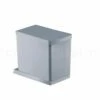WESCO 755280-85 Einbau Abfallsammler 30 DT Single, 16 L , Alugrau