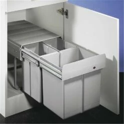 WESCO 787821-85 Einbau Abfallsammler Trio-Master 40 DT, Alugrau -SPUELENPROFI Verkäufe wesco 787821 85 einbau abfallsammler trio master 40 dt alugrau3