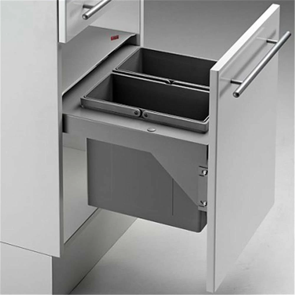 WESCO 839453-11 Einbau Abfallsammler Pullboy Soft Shorty 45 SW (2x11 Liter) 3 WESCO 839453-11 Einbau Abfallsammler Pullboy Soft Shorty 45 SW (2x11 Liter)