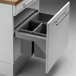 WESCO 839603-11 Einbau Abfallsammler Pullboy Soft Shorty 60 SW (17+2x8 Liter)