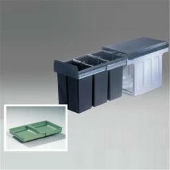 WESCO 857411-11 Einbau Abfallsammler Profiline Bio-Trio Small 30 DT