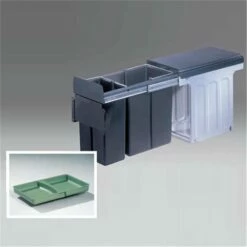 WESCO 885301-11 Einbau Abfallsammler Profiline Bio-Double 30 BM